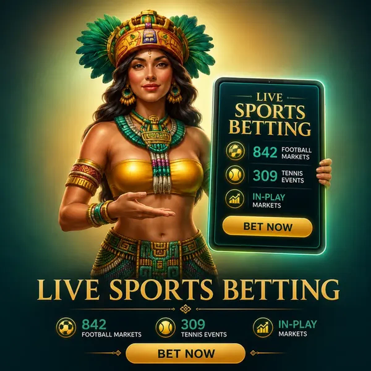 La Golden Queen présente les opportunités de paris sportifs chez Live Sports Betting Right Now